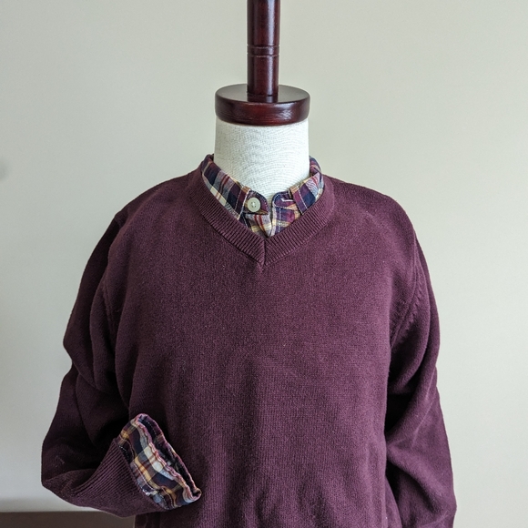 Long sleeve plaid button up shirt - Picture 7 of 7